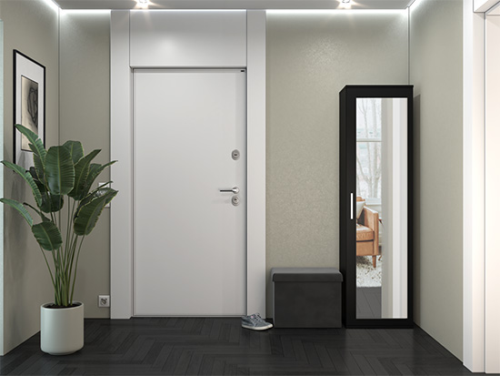 Úzka predsieňová skriňa