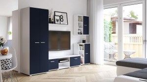 Obývacia zostava FIGO A - Marine blue mat